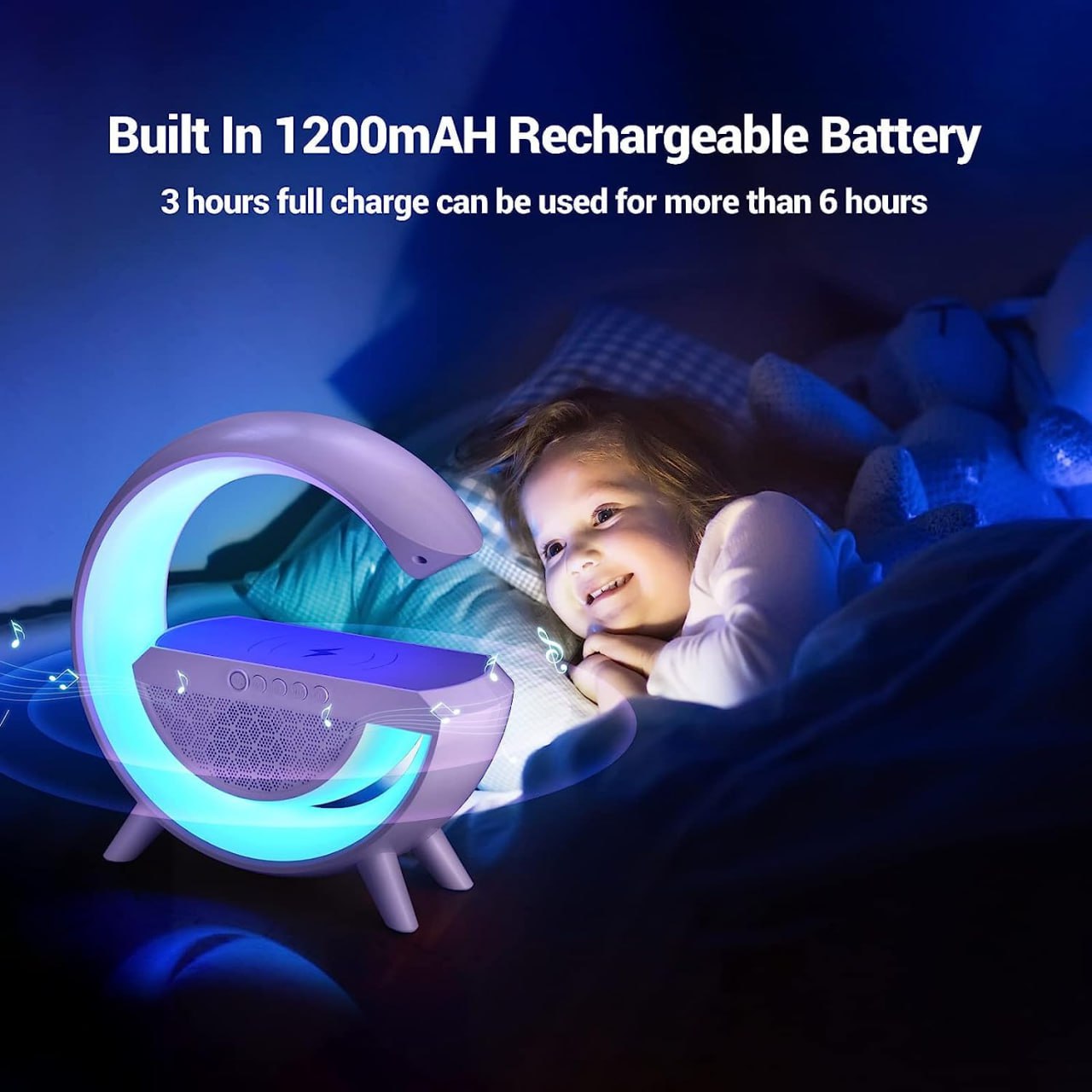 G-Shape Bluetooth Speaker & Wireless Mobile Charger™